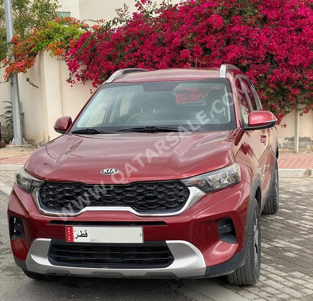 Kia  Sonet  2021  Automatic  102,000 Km  4 Cylinder  Front Wheel Drive (FWD)  SUV  Maroon