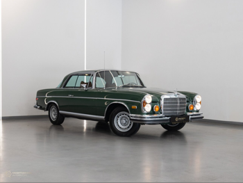Mercedes-Benz  280 SE  1971  Automatic  85,000 Km  8 Cylinder  Rear Wheel Drive (RWD)  Coupe / Sport  Green