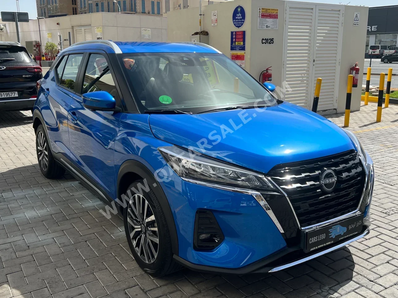 Nissan  Kicks  SL  2024  Automatic  14,900 Km  4 Cylinder  Front Wheel Drive (FWD)  SUV  Blue  With Warranty