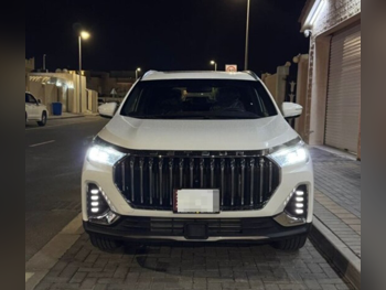 Jetour  X90  Plus  2025  Automatic  17,200 Km  4 Cylinder  Front Wheel Drive (FWD)  SUV  White  With Warranty