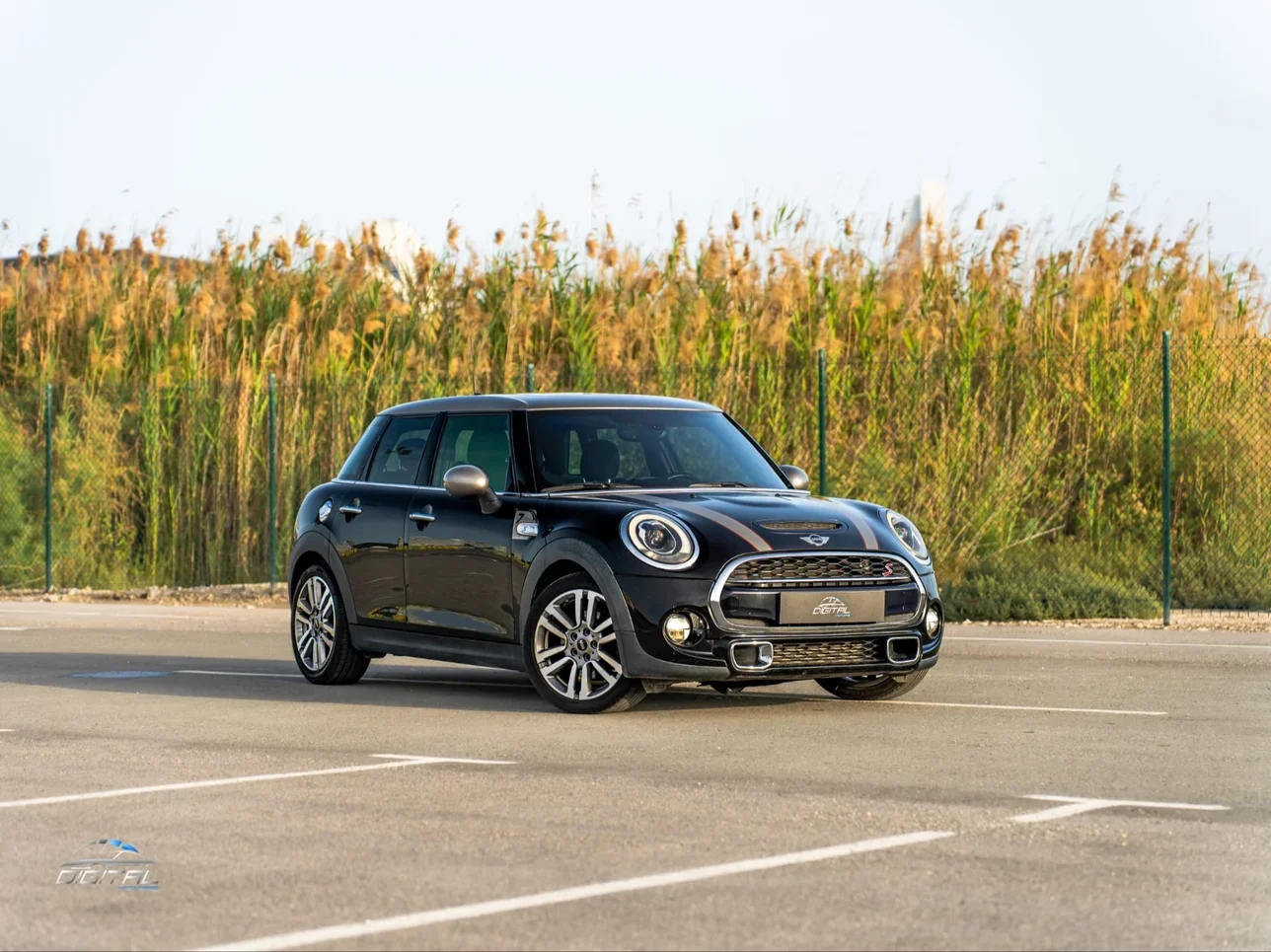 ميني كوبر اس 2018 اوتوماتيك 101,000 كم 4 سلندر سحب امامي هاتشباك أسود