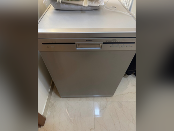 غسالات صحون - جارور أو دُرج - شارب - اللون الرمادي