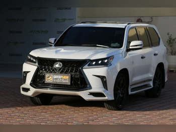 Lexus  LX  570 S Black Edition  2020  Automatic  79,000 Km  8 Cylinder  Four Wheel Drive (4WD)  SUV  White