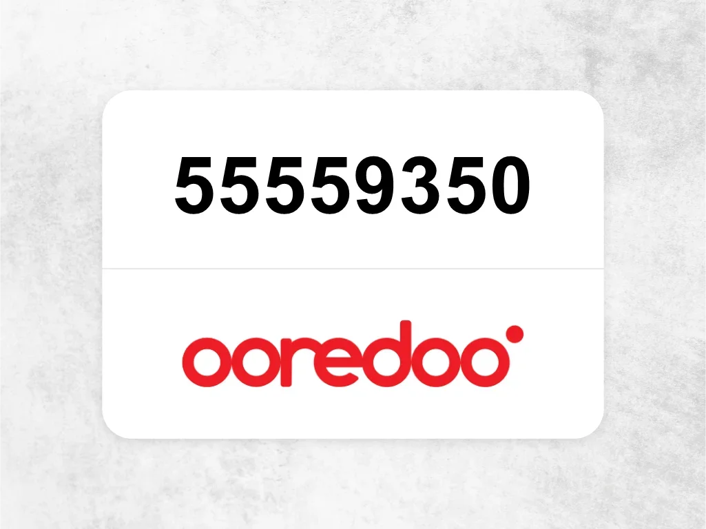 Ooredoo Mobile Phone  55559350