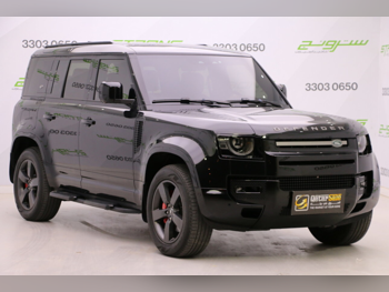 لاند روفر  ديفيندر  110 اتش اس اي  2024  اوتوماتيك  32,000 كم  6 سلندر  دفع رباعي  اس يو في  أسود  تحت الضمان