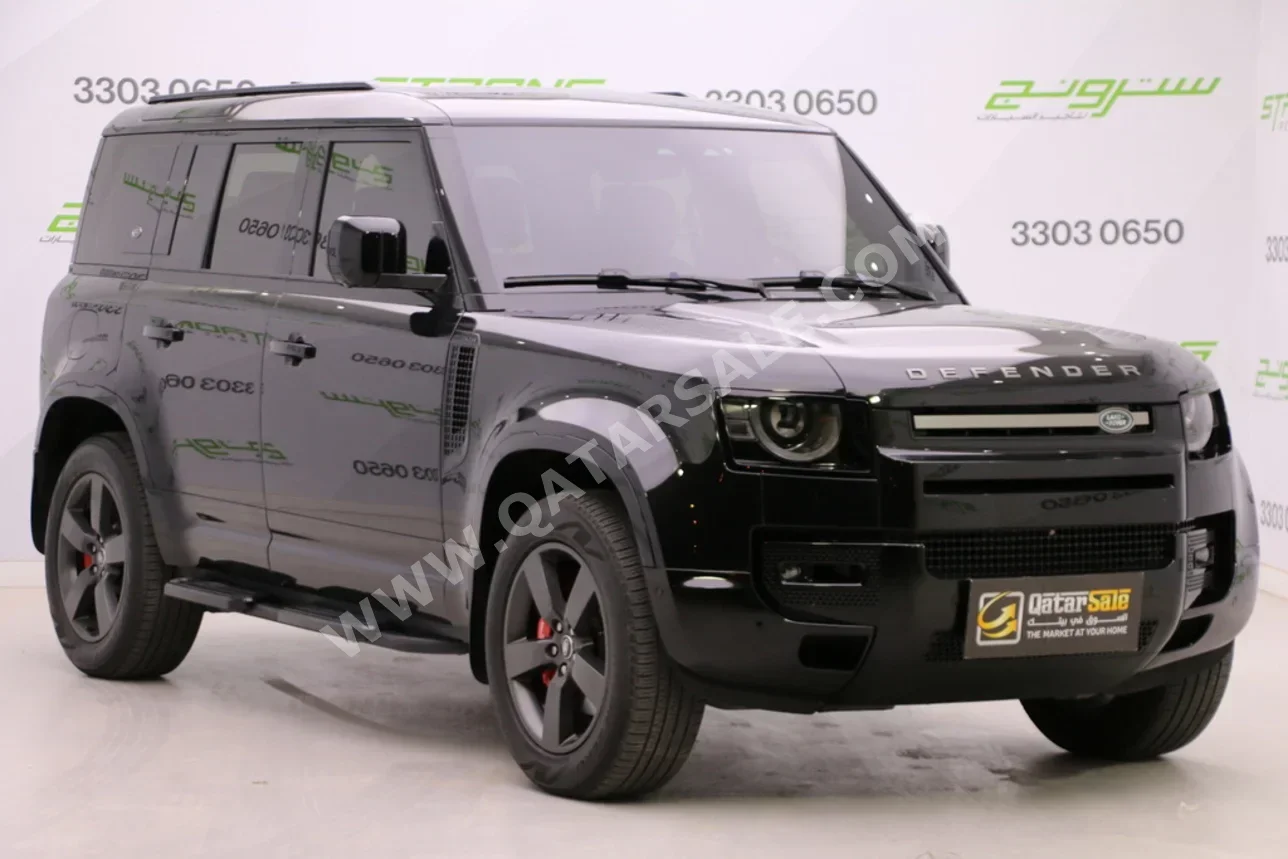 Land Rover  Defender  110 HSE  2024  Automatic  32,000 Km  6 Cylinder  Four Wheel Drive (4WD)  SUV  Black  With Warranty