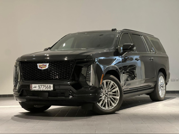 Cadillac  Escalade  600  2025  Automatic  14,500 Km  8 Cylinder  Four Wheel Drive (4WD)  SUV  Black  With Warranty