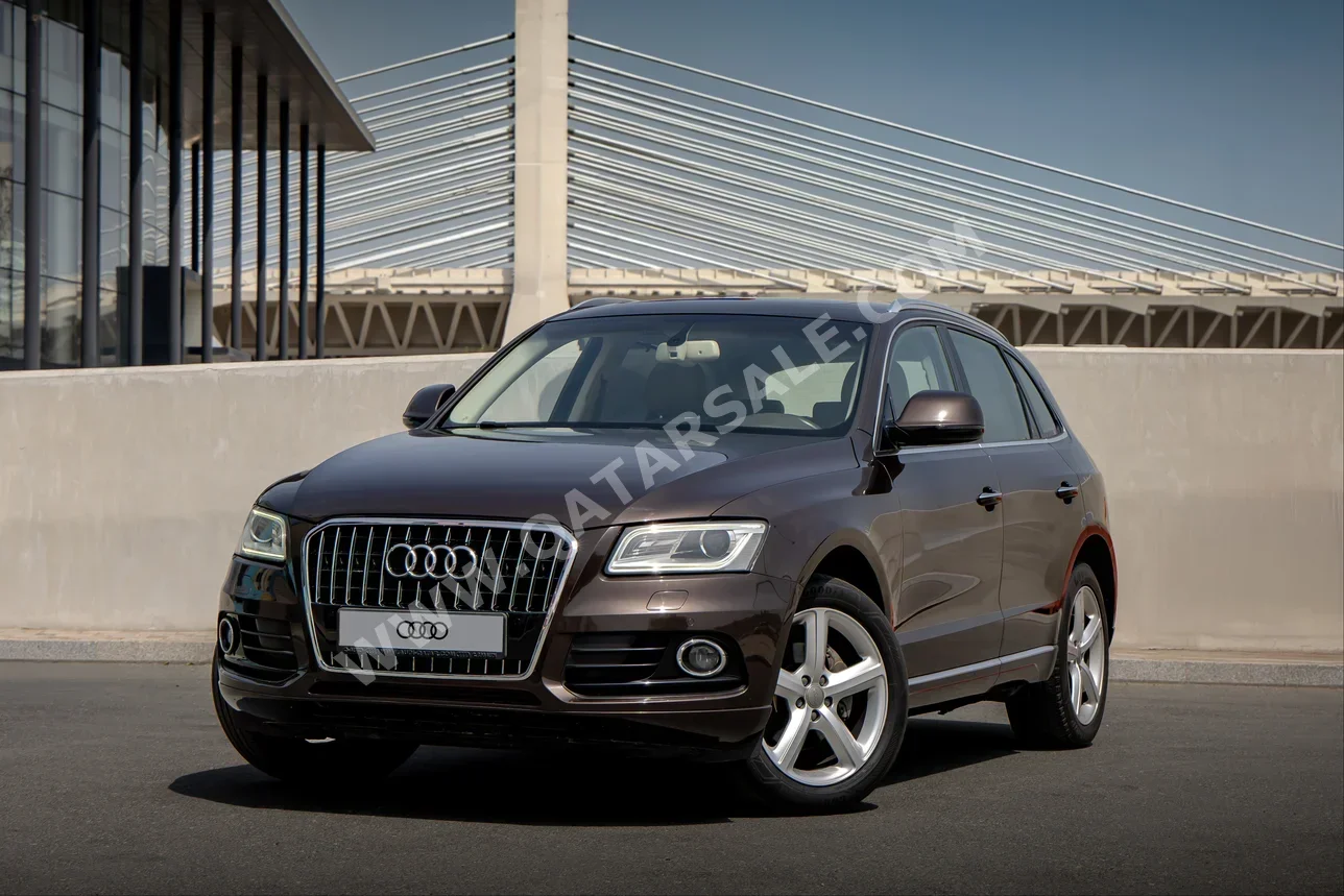 اودي كيو 5 2.0 تي كواترو 2016 اوتوماتيك 69,000 كم 4 سلندر دفع كلي مستمر اس يو في بني