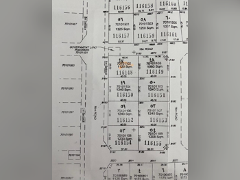 اراضي للبيع  في الظعاين  - روضة الحمامة  -المساحة 1,120 متر مربع