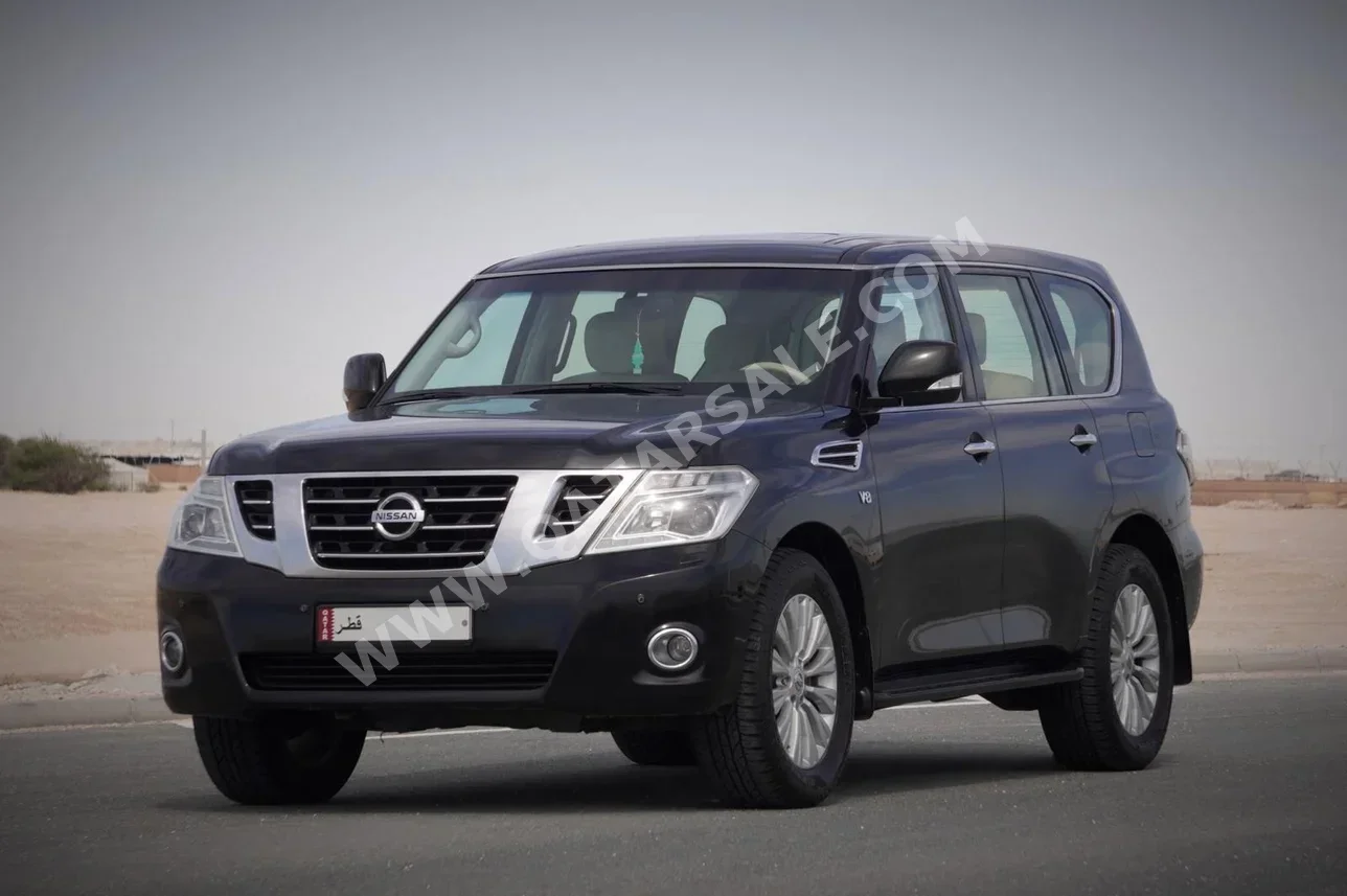 نيسان  باترول  بلاتنيوم  2017  اوتوماتيك  151,000 كم  8 سلندر  دفع رباعي  اس يو في  أسود