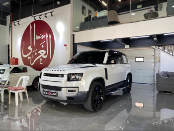 Land Rover  Defender  110 HSE  2023  Automatic  18,000 Km  6 Cylinder  Four Wheel Drive (4WD)  SUV  White