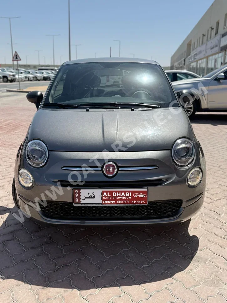 فيات 500 2023 اوتوماتيك 16,000 كم 4 سلندر سحب امامي هاتشباك رمادي