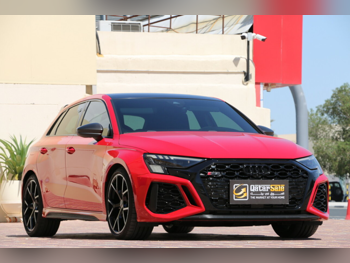 Audi  RS  3  2022  Automatic  20,000 Km  5 Cylinder  All Wheel Drive (AWD)  Hatchback  Red  With Warranty