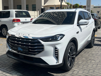 Jetour  X70  Plus  2025  Automatic  4,600 Km  4 Cylinder  Front Wheel Drive (FWD)  SUV  White  With Warranty