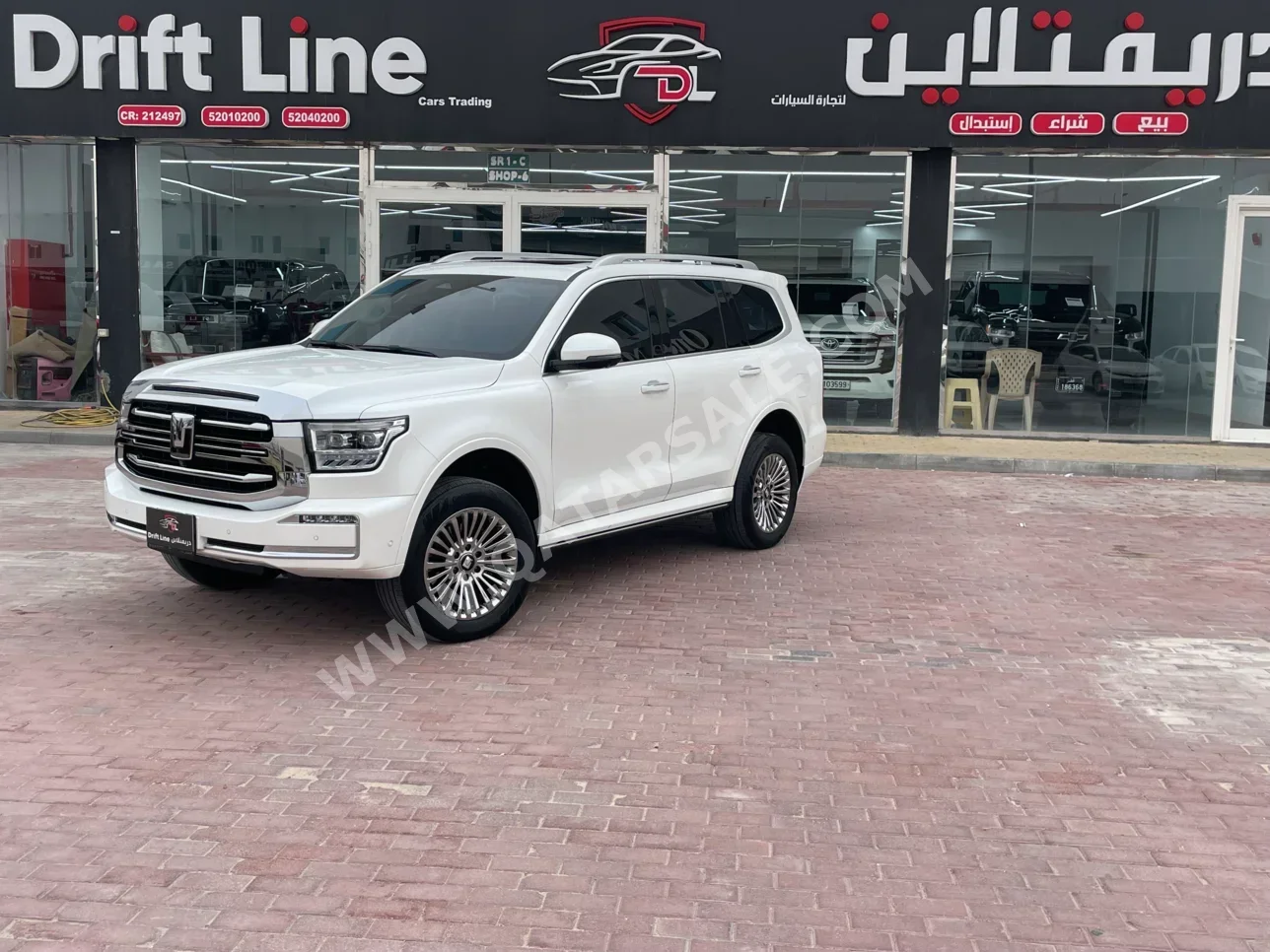 GWM  Tank  500  2026  Automatic  7,000 Km  6 Cylinder  All Wheel Drive (AWD)  SUV  White  With Warranty