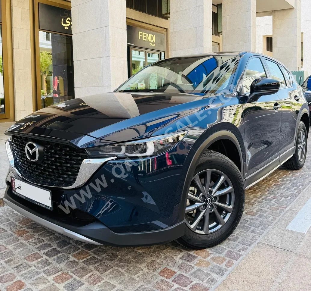 مازدا  سي اكس  5  2025  اوتوماتيك  11,700 كم  4 سلندر  دفع كلي مستمر  اس يو في  أزرق غامق  تحت الضمان