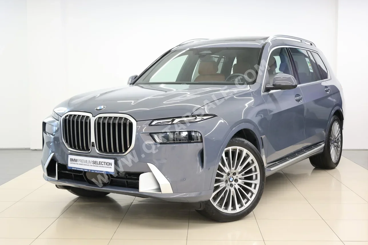 BMW  X-Series  X7 40i  2026  Automatic  4,000 Km  6 Cylinder  All Wheel Drive (AWD)  Sedan  Gray  With Warranty