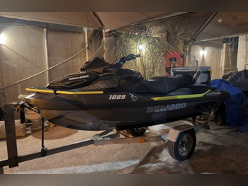 Sea-Doo Fish Pro USA 2024 Black Black Seadoo 1 3 170 Sound System Radar GPS System With Trailer