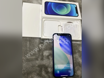 هواتف نقالة ابل - ايفون 12 - ميني - أزرق - 256 جيجابايت