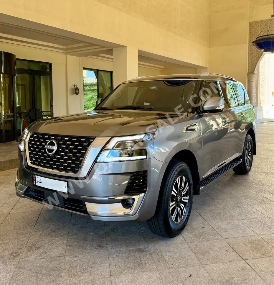 نيسان  باترول  اس اي بلاتينيوم  2024  اوتوماتيك  36,000 كم  6 سلندر  دفع رباعي  اس يو في  رمادي غامق  تحت الضمان