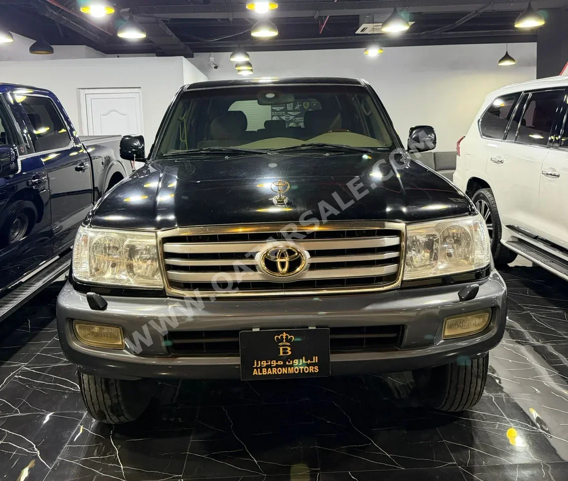 تويوتا لاند كروزر جي اكس 2007 اوتوماتيك 329,000 كم 6 سلندر دفع رباعي اس يو في أسود