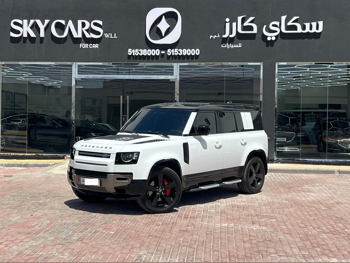 Land Rover  Defender  110 HSE  2025  Automatic  6,000 Km  6 Cylinder  Four Wheel Drive (4WD)  SUV  White  With Warranty