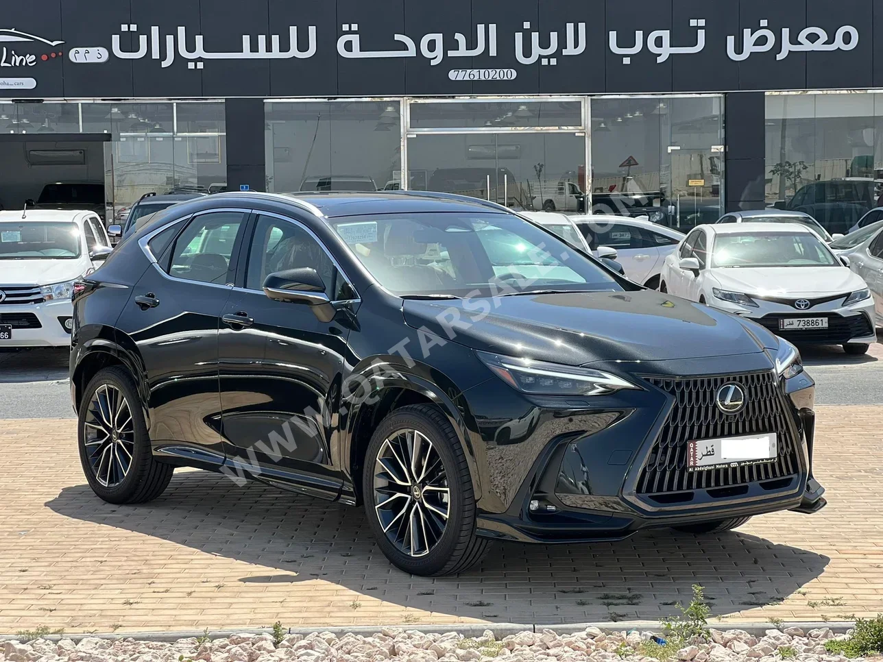 لكزس ان اكس 350 2026 اوتوماتيك 0 كم 6 سلندر دفع خلفي اس يو في أسود تحت الضمان