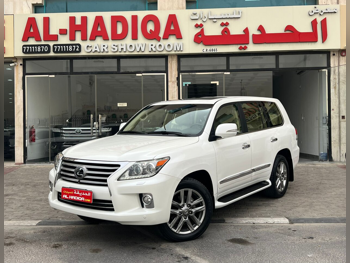 لكزس  ال اكس  570  2013  اوتوماتيك  37,000 كم  8 سلندر  دفع رباعي  اس يو في  أبيض