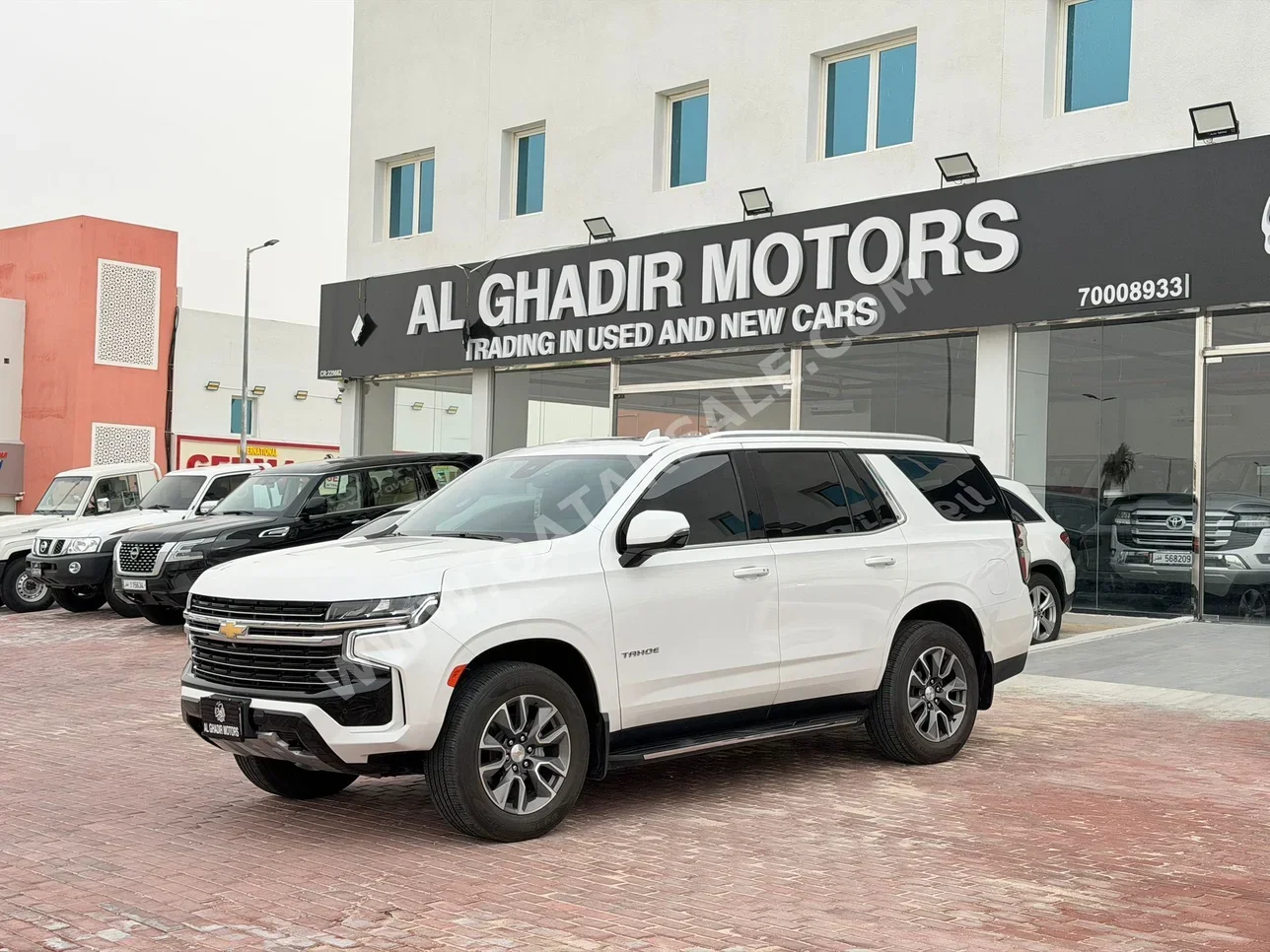 Chevrolet Tahoe LT 2024 Automatic 51,000 Km 8 Cylinder Four Wheel Drive (4WD) SUV White With Warranty