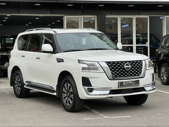 نيسان  باترول  تيتانيوم  2024  اوتوماتيك  20,000 كم  6 سلندر  دفع رباعي  اس يو في  أبيض