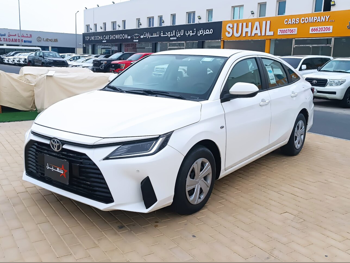تويوتا  ياريس  2024  اوتوماتيك  22,000 كم  4 سلندر  سحب امامي  سيدان  أبيض