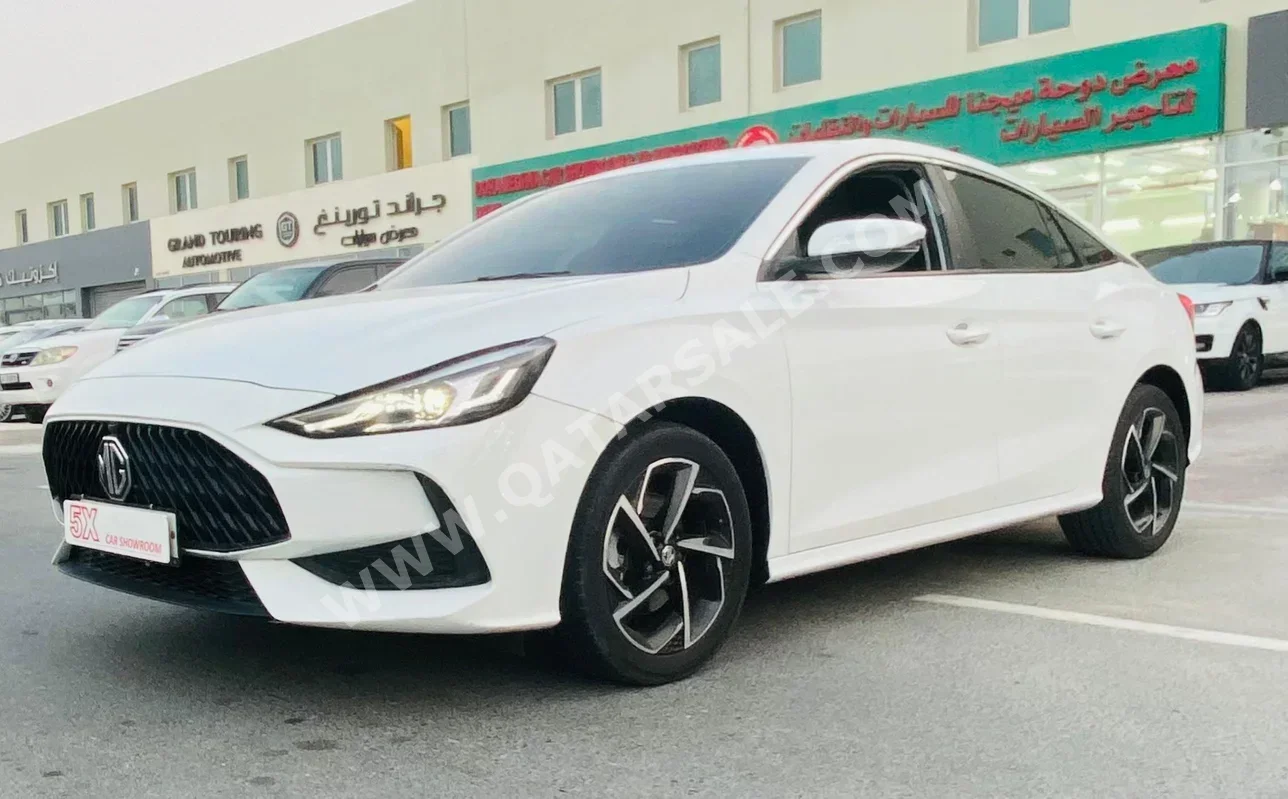 MG GT 2024 Automatic 51,000 Km 4 Cylinder Rear Wheel Drive (RWD) Sedan White With Warranty