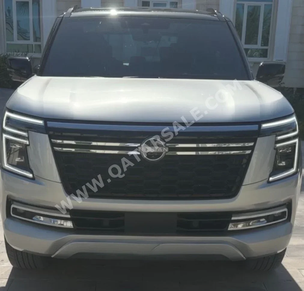 نيسان  باترول  ال اي بلاتينيوم  2025  اوتوماتيك  28,883 كم  6 سلندر  دفع رباعي  اس يو في  فضي و أسود  تحت الضمان