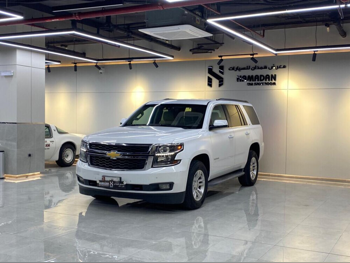 شفروليه  تاهو  2015  اوتوماتيك  286,000 كم  8 سلندر  دفع رباعي  اس يو في  أبيض