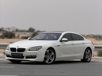 BMW  6-Series  640i  2013  Automatic  288,000 Km  6 Cylinder  Rear Wheel Drive (RWD)  Sedan  White