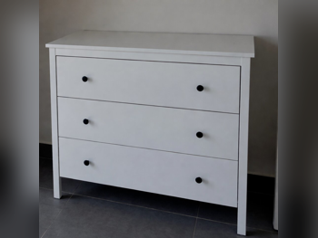 وحدات الأدراج ايكيا  أبيض