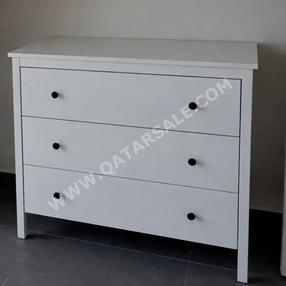 وحدات الأدراج ايكيا  أبيض