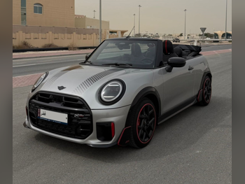 Mini  Cooper  JCW  2025  Automatic  10,000 Km  4 Cylinder  Front Wheel Drive (FWD)  Convertible  Silver  With Warranty