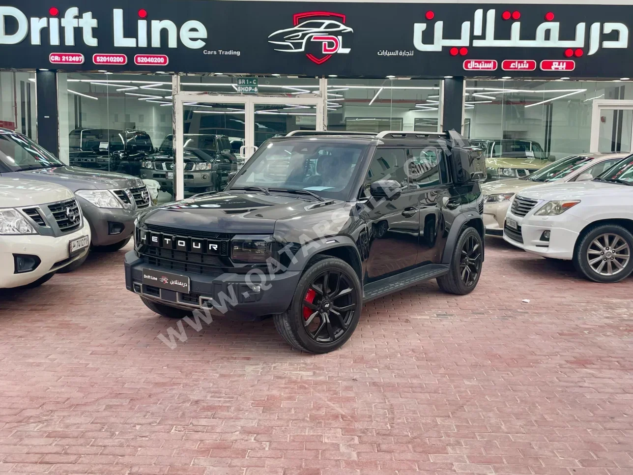 Jetour  T2  Luxury  2025  Automatic  51,000 Km  6 Cylinder  Four Wheel Drive (4WD)  SUV  Black  With Warranty