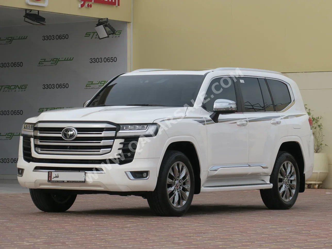 تويوتا  لاند كروزر  في اكس ار توين توربو  2024  اوتوماتيك  41,000 كم  6 سلندر  دفع رباعي  اس يو في  أبيض  تحت الضمان