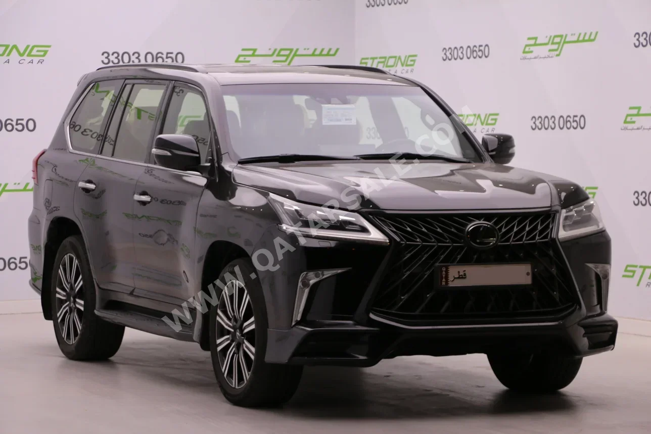 لكزس  ال اكس  570 اس  2018  اوتوماتيك  203,000 كم  8 سلندر  دفع رباعي  اس يو في  أسود