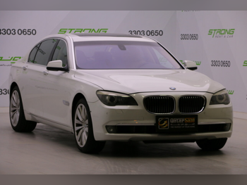 BMW 7-Series 740 Li 2012 Automatic 103,000 Km 6 Cylinder Rear Wheel Drive (RWD) Sedan White