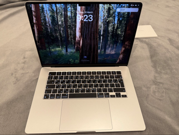 أجهزة الكمبيوتر المحمولة ابل  - ماك بوك اير  2024  - رمادي  - نظام التشغيل ماك او اس  - أبل  - ام 3  -الذاكرة (رام): 8 جيجابابت