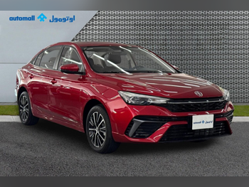 MG  5  2025  Automatic  560 Km  4 Cylinder  Front Wheel Drive (FWD)  Sedan  Red  With Warranty