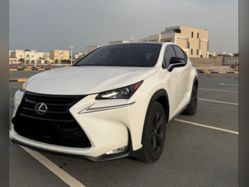 لكزس  ان اكس  200 تي  2017  اوتوماتيك  161,000 كم  4 سلندر  دفع كلي مستمر  اس يو في  أبيض لؤلؤي  تحت الضمان