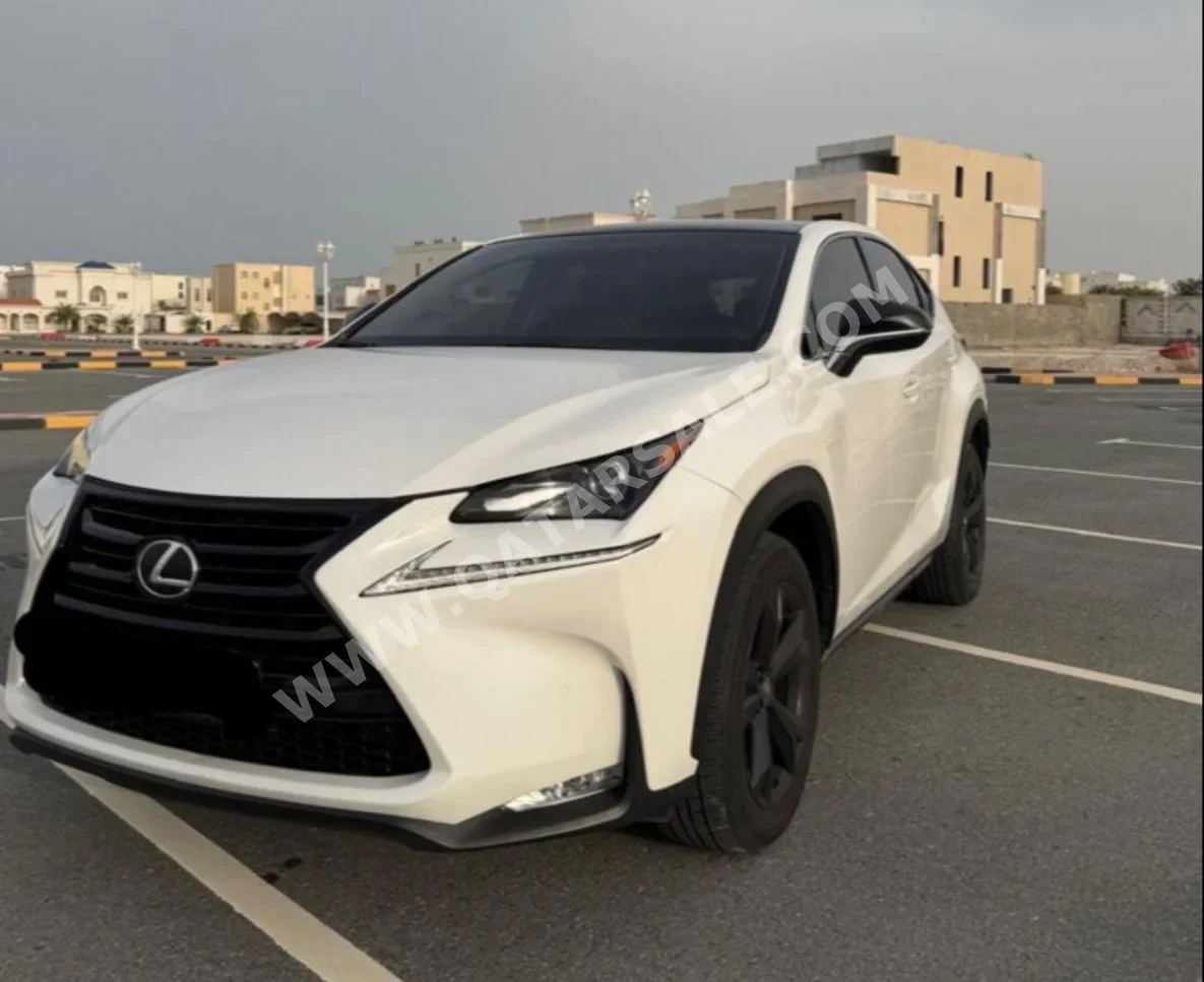 لكزس  ان اكس  200 تي  2017  اوتوماتيك  161,000 كم  4 سلندر  دفع كلي مستمر  اس يو في  أبيض لؤلؤي  تحت الضمان