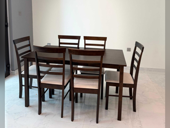 Dining Table with Chairs - Home Center - Brown - 6 Seats