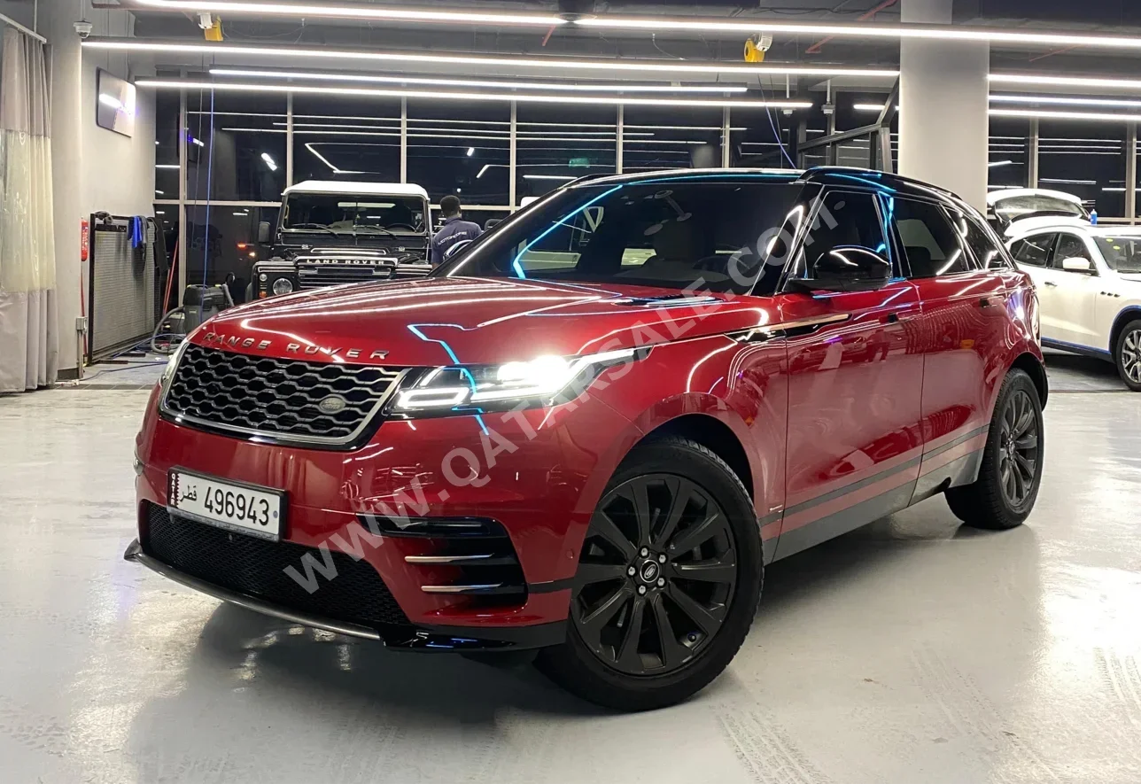 لاند روفر رنج روفر فيلار - اس 2018 اوتوماتيك 107,000 كم 4 سلندر دفع كلي مستمر اس يو في عنابي تحت الضمان