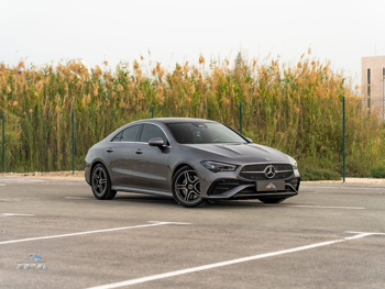 Mercedes-Benz  CLA  250  2024  Automatic  68,000 Km  4 Cylinder  Rear Wheel Drive (RWD)  Sedan  Gray  With Warranty