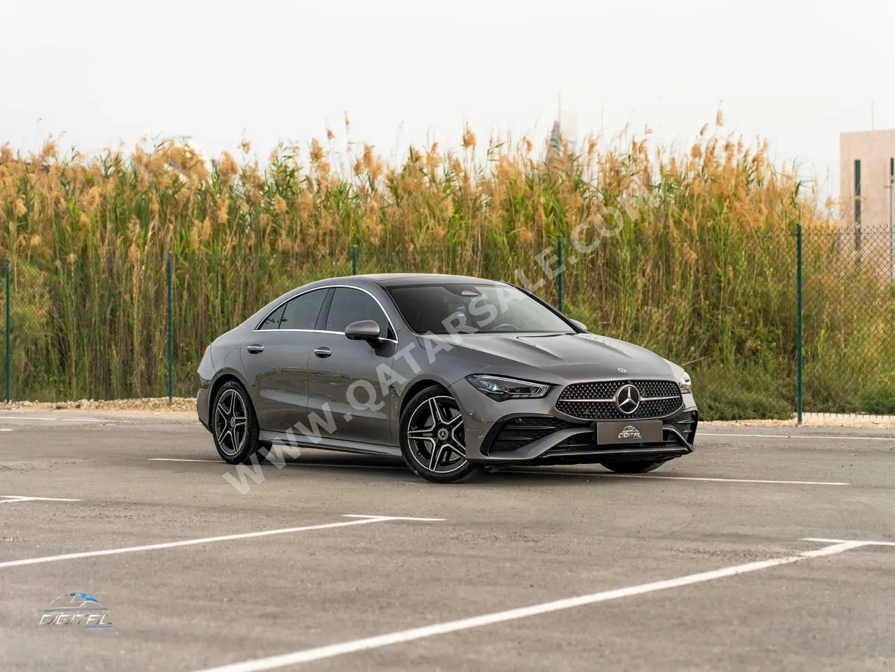 Mercedes-Benz  CLA  250  2024  Automatic  68,000 Km  4 Cylinder  Rear Wheel Drive (RWD)  Sedan  Gray  With Warranty